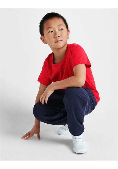 Joggers In Cotone Blu Navy PANGAIA KIDS | 10000280NAVY BLUE